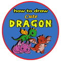 cómo dibujar un lindo dragón