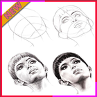 How to Draw Faces Characters SR آئیکن