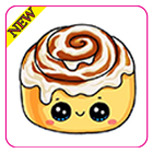 how to draw sweet cake icon