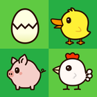 Happy Zoo - Lay Eggs Game Zeichen