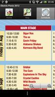 Electric Picnic 2012 Guide screenshot 2