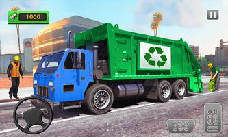 Road Sweeper Garbage Truck Sim imagem de tela 3