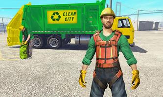 Road Sweeper Garbage Truck Sim screenshot 1