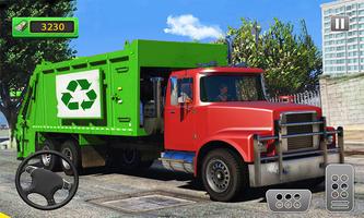 Road Sweeper Garbage Truck Sim imagem de tela 2