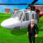 US President Escort Helicopter آئیکن