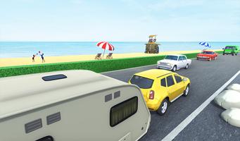 Truk karavan off-road 3D poster