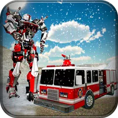 Firefighter Real Robot Rescue  APK download