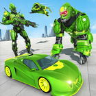 Gorilla Transform Robot Car 3D Zeichen