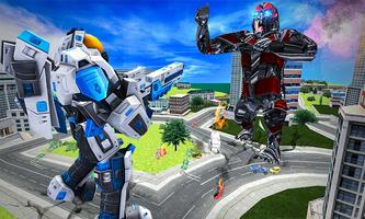 Gorilla Transform Robot Car 3D Screenshot 2