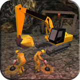 Gold Mine Construction Zone 3D icon