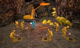 Gold Mine Construction Zone 3D capture d'écran 1
