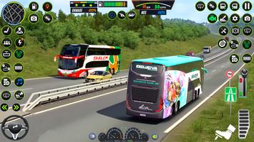 オフロードバスシムドライビングゲーム スクリーンショット 3