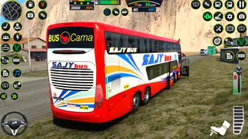 オフロードバスシムドライビングゲーム スクリーンショット 1