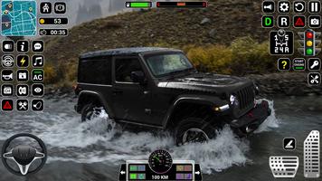 Offroad Mud Jeep Driving Games スクリーンショット 1