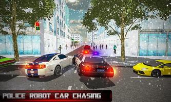 US Police Transform Robot Car скриншот 2