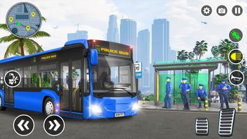 Bus Simulator 3D Police Games screenshot 1