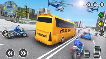 Bus Simulator 3D Police Games screenshot 2