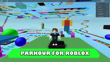 Parkour for roblox الملصق