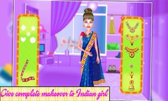 برنامه‌نما Indian Little Tailor Boutique – Wedding Dress Up عکس از صفحه