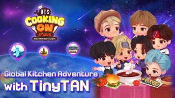 BTS Cooking On STOVE الملصق