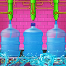 Usine d'eau minérale: jeux de bouteilles d'eau APK