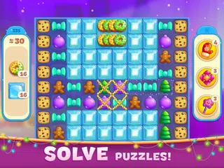 Скачать Christmas Sweeper 4 - Match-3 XAPK