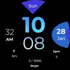 Gradient Ultra - Watch Face icono