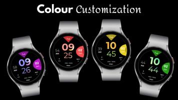 Gradient Ultra - Watch Face captura de pantalla 2