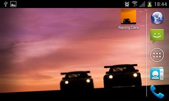 Racing Cars LIVE Wallpaper imagem de tela 1