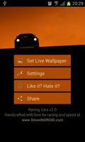 Racing Cars LIVE Wallpaper syot layar 2