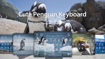 Cute Penguin Keyboard capture d'écran 1