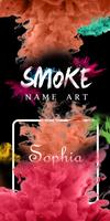 Smoke Name Art Effect Photo Editor 2019 poster