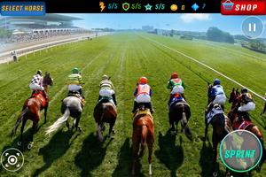 Horse Racing Rival Horse Games Affiche