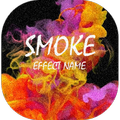 Smoke Name Art - Smoky Effect