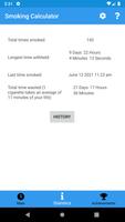 Smoking Calculator スクリーンショット 1