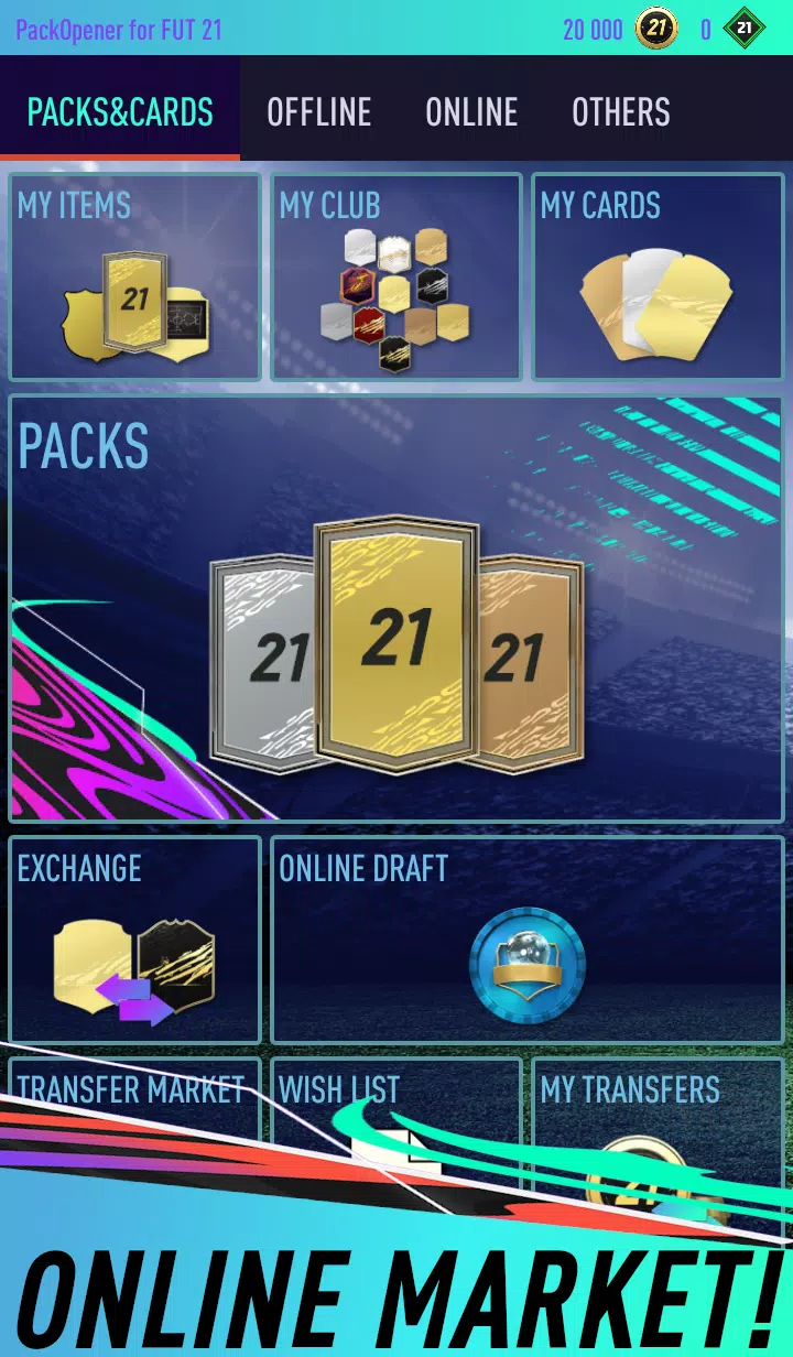 Pack Opener for FUT 21 Apk Download for Android- Latest version 5.35-  com.smoqgames.packopen21