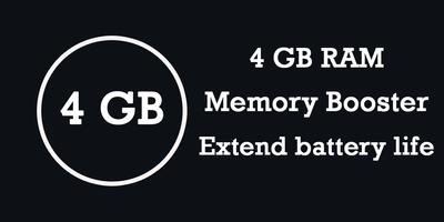 برنامه‌نما 4 GB RAM Memory Booster عکس از صفحه