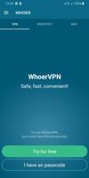 Whoer VPN - быстрый и free VPN ポスター