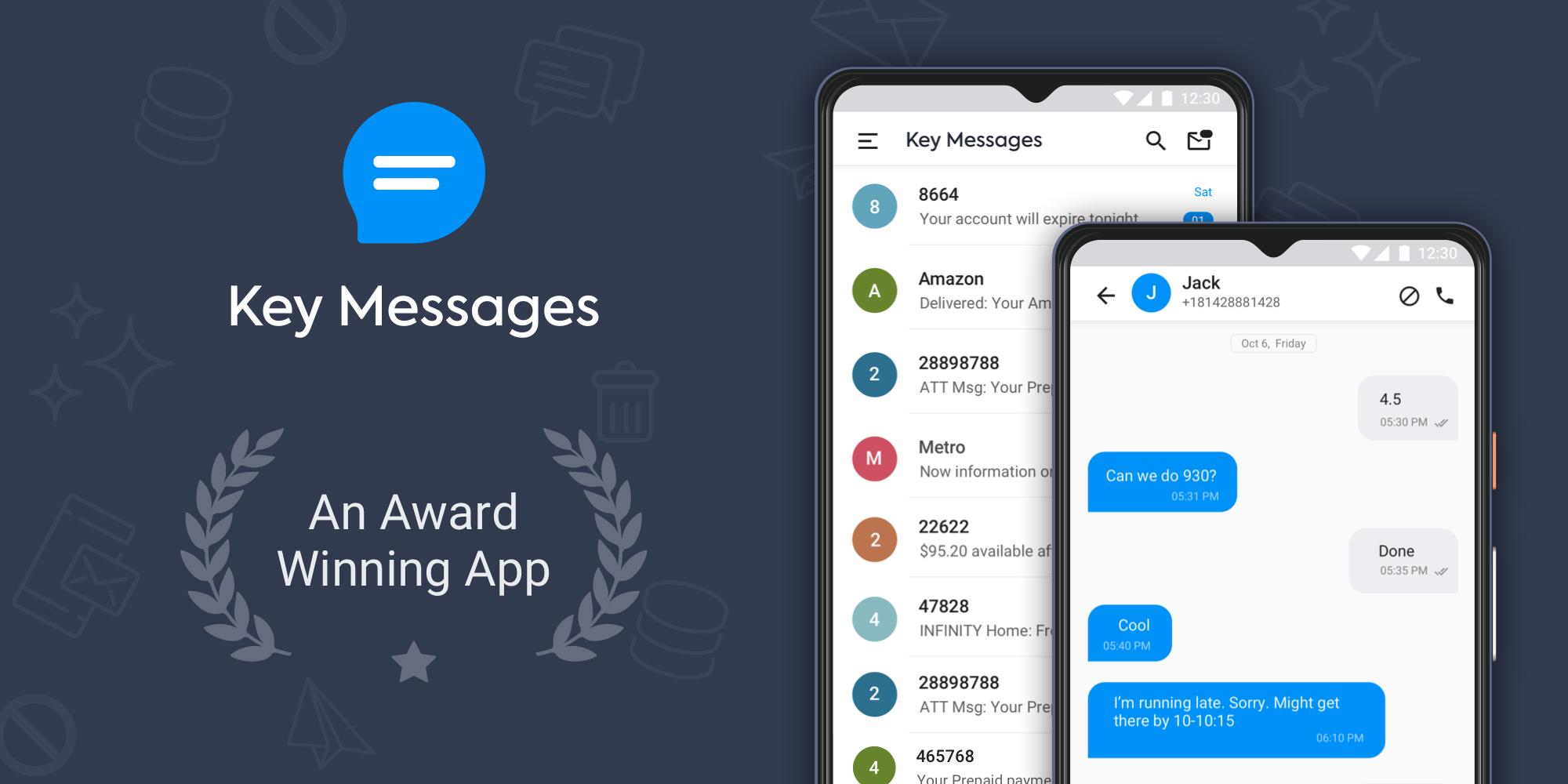 Block Text, SMS, Spam Blocker - Key Messages for Android - APK ...