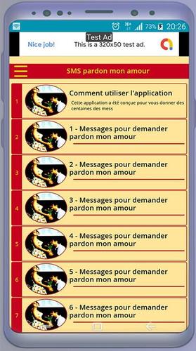 Sms D Excuses A Son Amour Demander Pardon For Android Apk Download