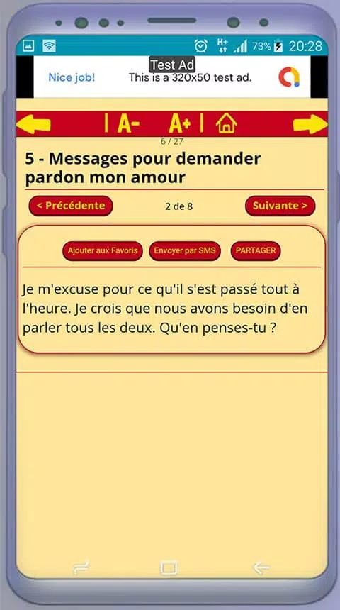 Sms D Excuses A Son Amour Demander Pardon For Android Apk Download