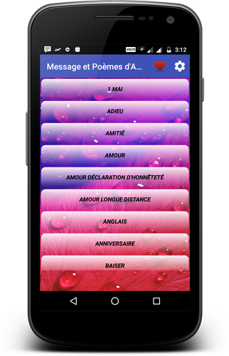 Télécharger gratuitement Images Messages D Amour Et Drague Apk 2 15 Download For Android le plus cool par