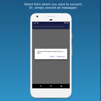Convert SMS from Windows Phone capture d'écran 1