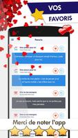 Meilleurs sms et messages amour تصوير الشاشة 3