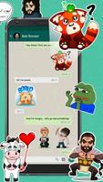 BEST Collection of MEMEs and Stickers for WhatsApp постер