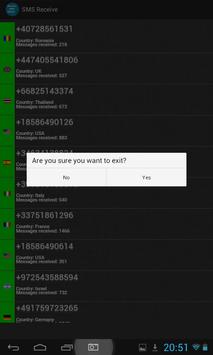 SMS Receive 截图 8