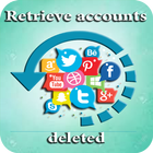 Accounts recovery only by the phone icono