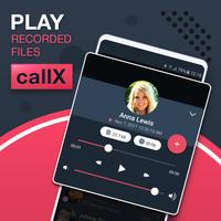 Call Recorder - callX تصوير الشاشة 1