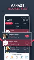 Call Recorder - callX скриншот 2