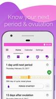 Period and Ovulation Tracker پوسٹر